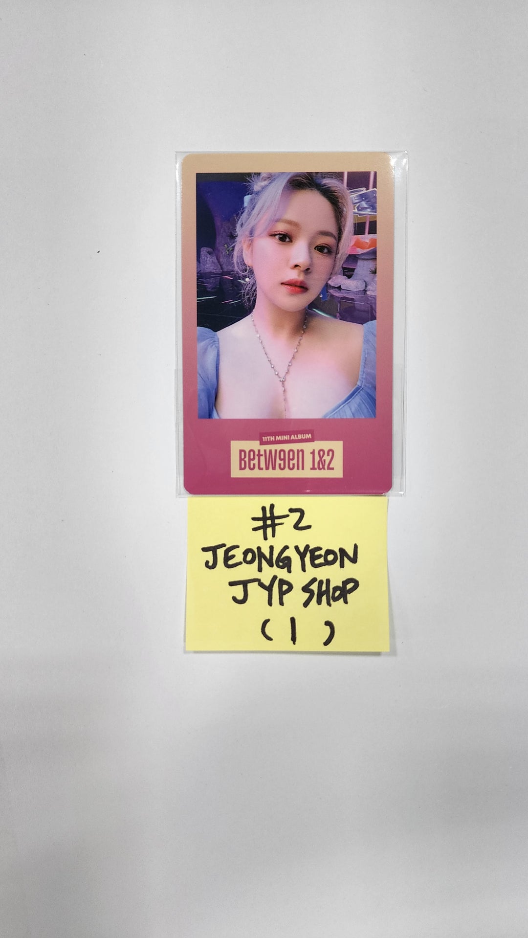Twice "BETWEEN 1&2" 11th Mini Album - JYP Shop Pre-Order Benefit Photocard [Updated 8/31]