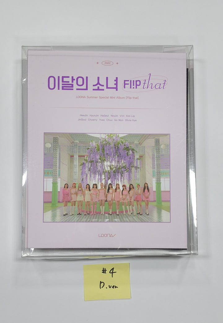 LOONA "Flip That" Summer Special Mini Album - Hard Collect Book / NO Photocard)