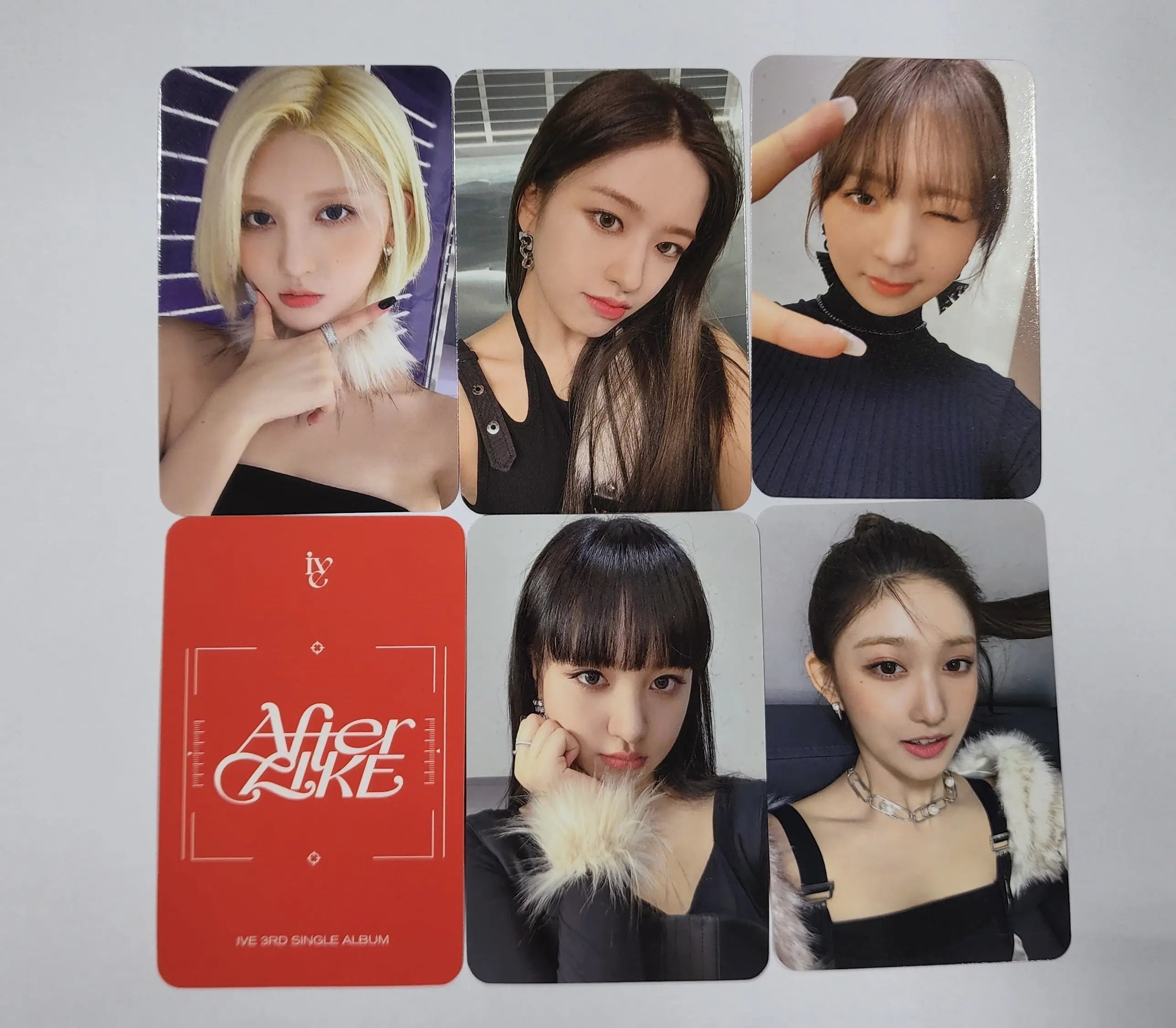【新発売】 IVE Photocard Event Fansign Music Apple - Like' 'After アイドル