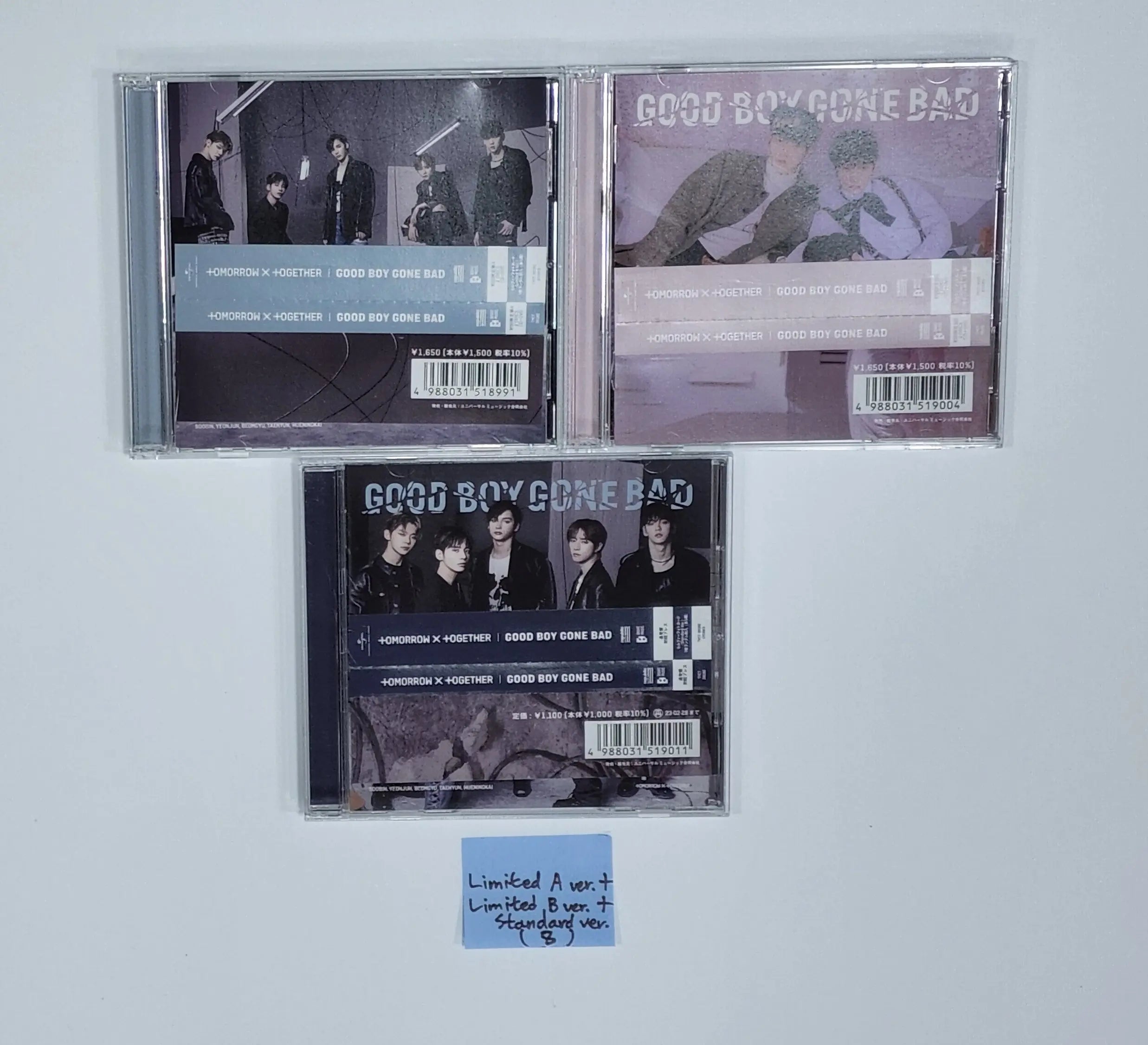 TXT "GOOD BOY GONE BAD " - Official Album (No Photocard / Only Album ...