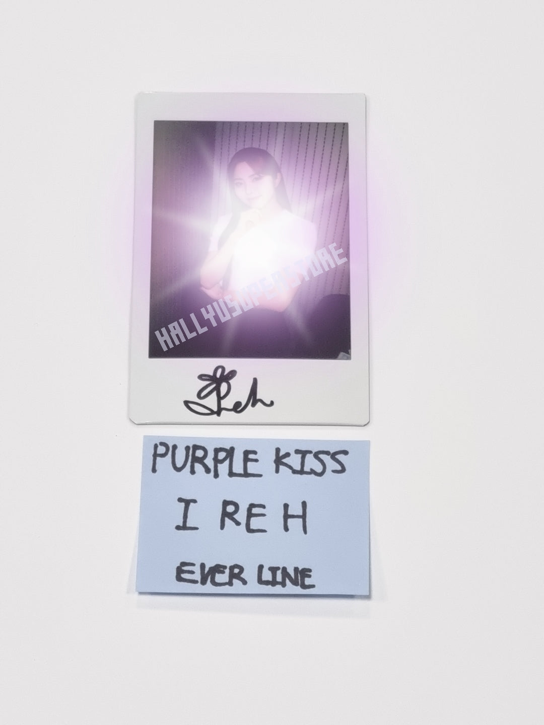 IREH (of Purple Kiss) 미니 4집 – 친필 사인(싸인) 폴라로이드