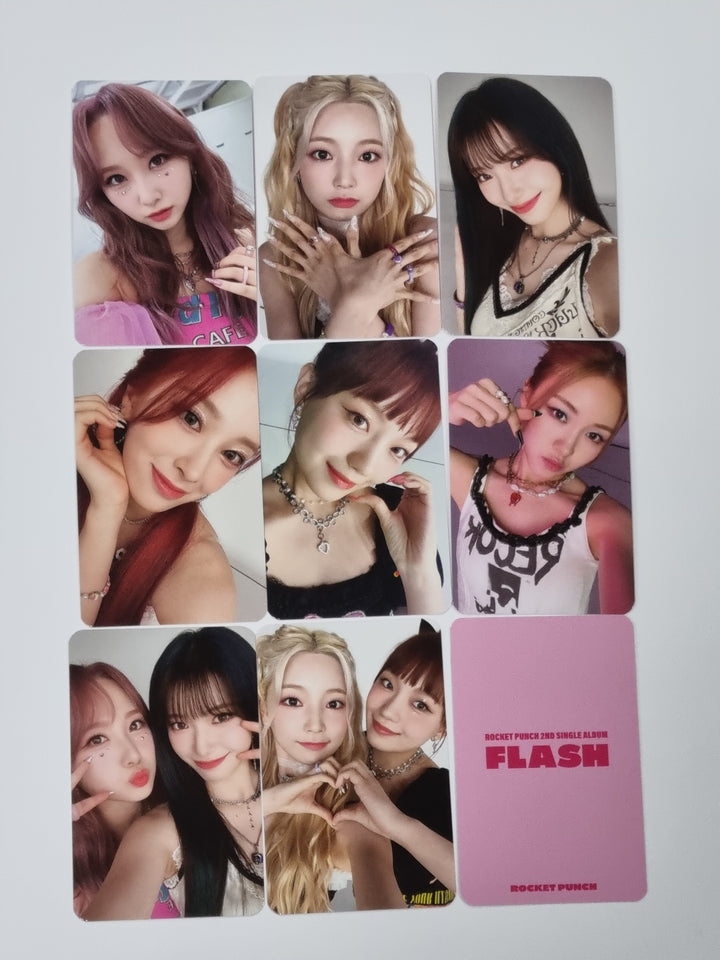 로켓펀치 'FLASH' - 뮤직코리아 팬사인회 이벤트 포토카드, 메시지 카드