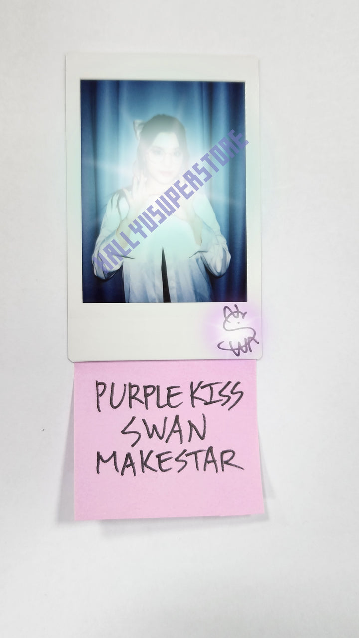 SWAN (of Purple Kiss) 4th mini – Hand Autographed(Signed) Polaroid