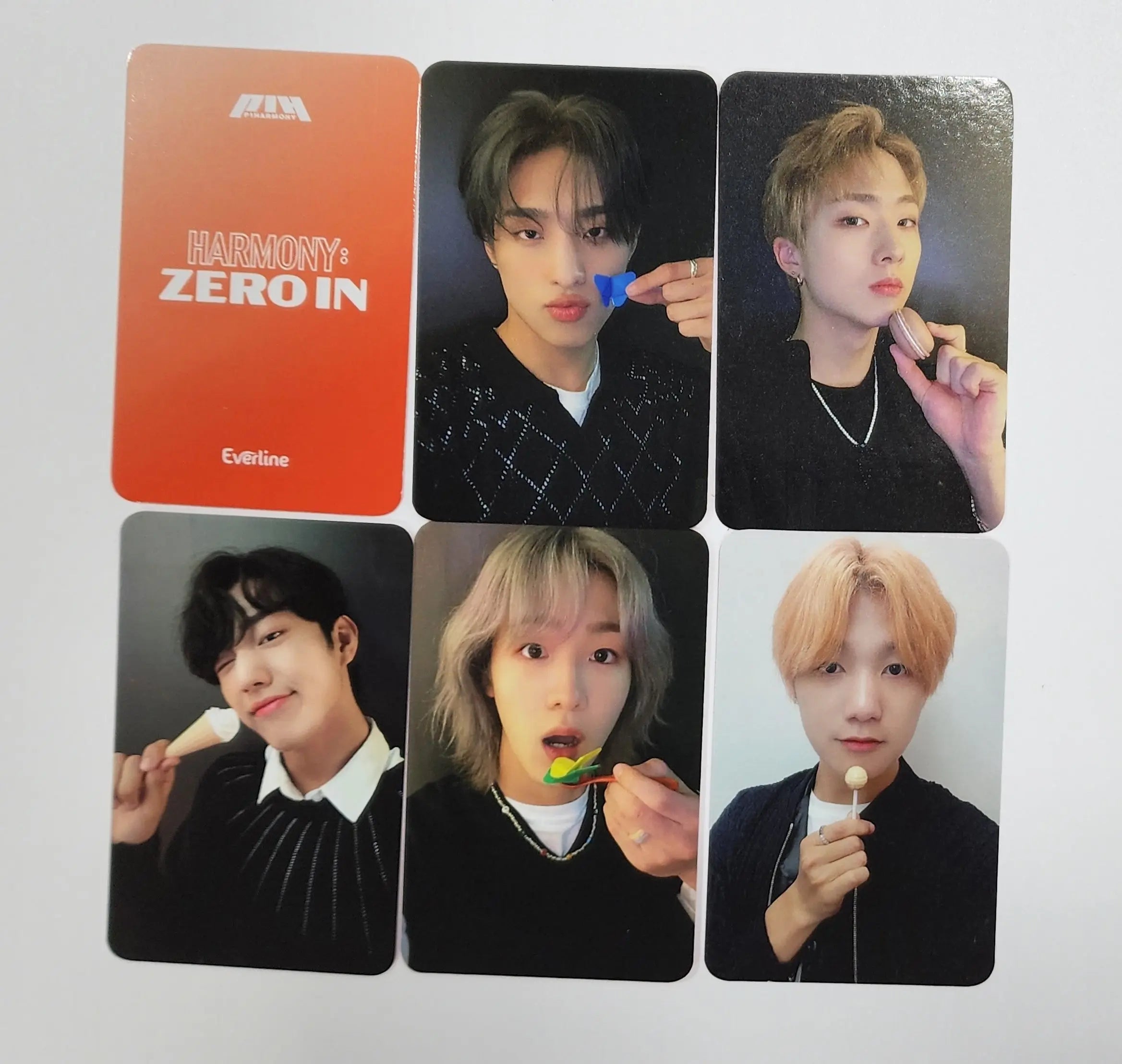 P1Harmony 'HARMONY : ZERO IN' - Everline Lucky Draw Event Photocard