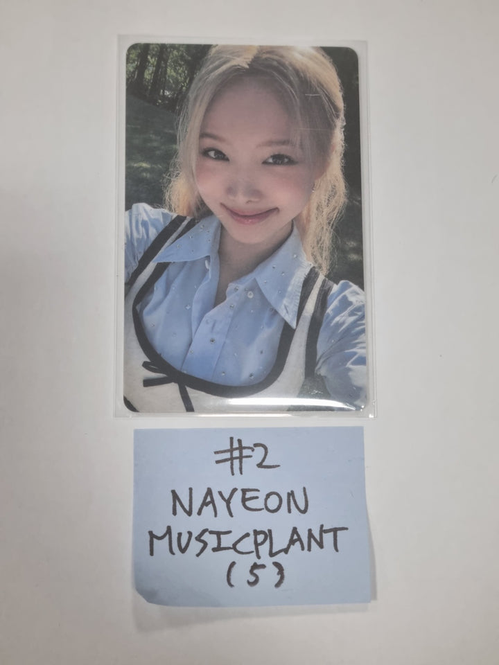Twice "BETWEEN 1&2" 11th Mini Album - Music Plant Lucky Draw Event PVC Photocard, Photo Bookmark