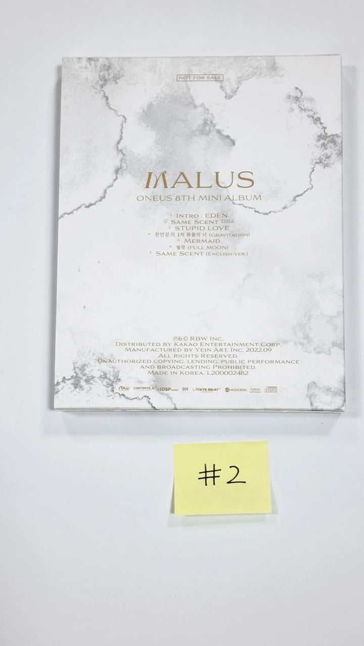 Oneus "MALUS" - Hand Autographed(Signed) Promo Album (Sealed) - HALLYUSUPERSTORE