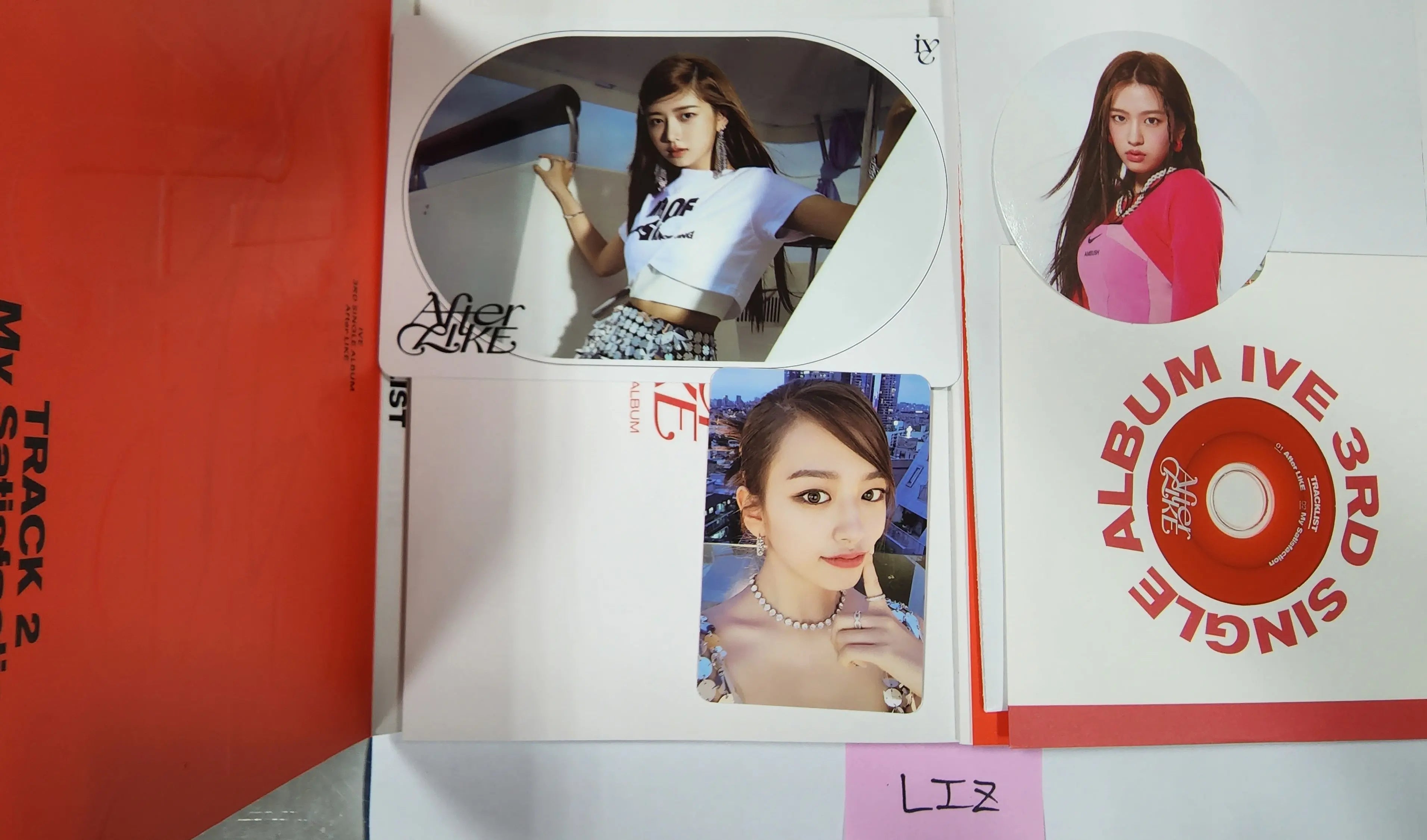 sale！IVE　プロモアルバム　非売品　サイン入り　After LIKE　② LIZ (of IVE) 'After Like' - Hand Autographed(Signed) Promo