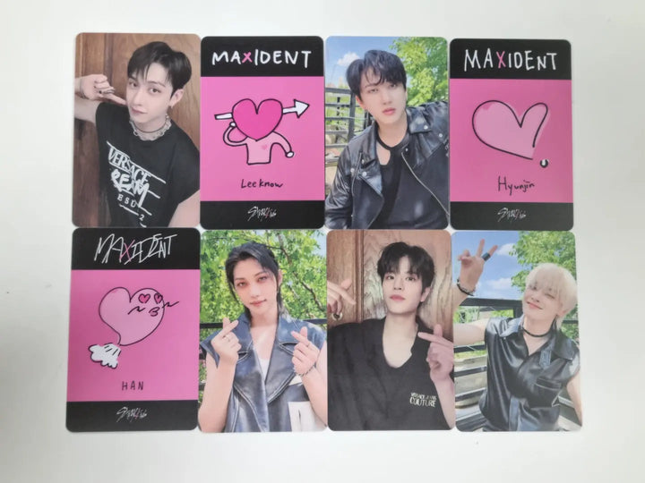 Stray Kids Maniac Seoul Special Event - “MAXIDENT” Pre-order PVC Lucky Draw photocard (individual) - HALLYUSUPERSTORE