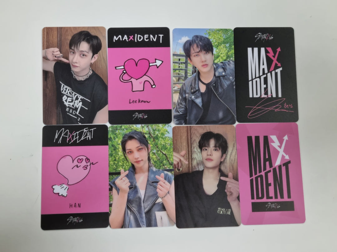 Stray Kids Maniac Seoul Special Event - “MAXIDENT” Pre-order PVC Lucky Draw photocard (individual)