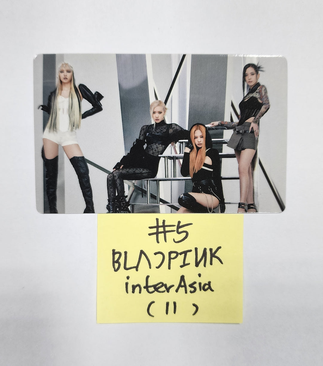 BLACK PINK "Born Pink" - Interasia 선주문 혜택 포토카드