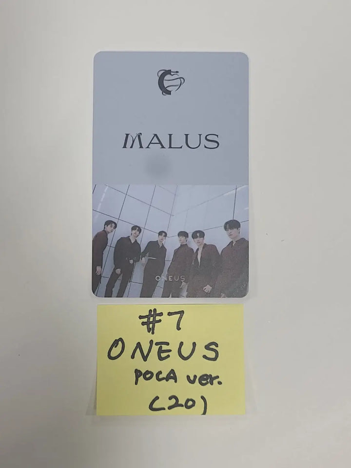 Oneus "MALUS"  - Official Photocard [POCA Ver] - HALLYUSUPERSTORE