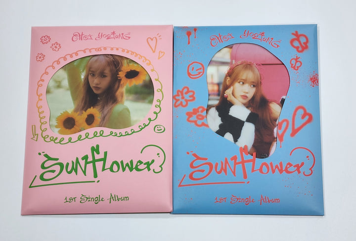 Choi Yoojung (of Weki Meki) "Sunflower" - Hand Autographed(Signed) Promo Album - HALLYUSUPERSTORE