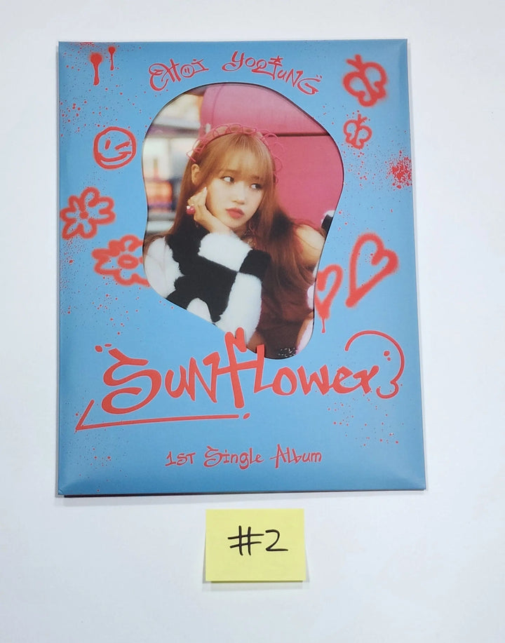 Choi Yoojung (of Weki Meki) "Sunflower" - Hand Autographed(Signed) Promo Album - HALLYUSUPERSTORE