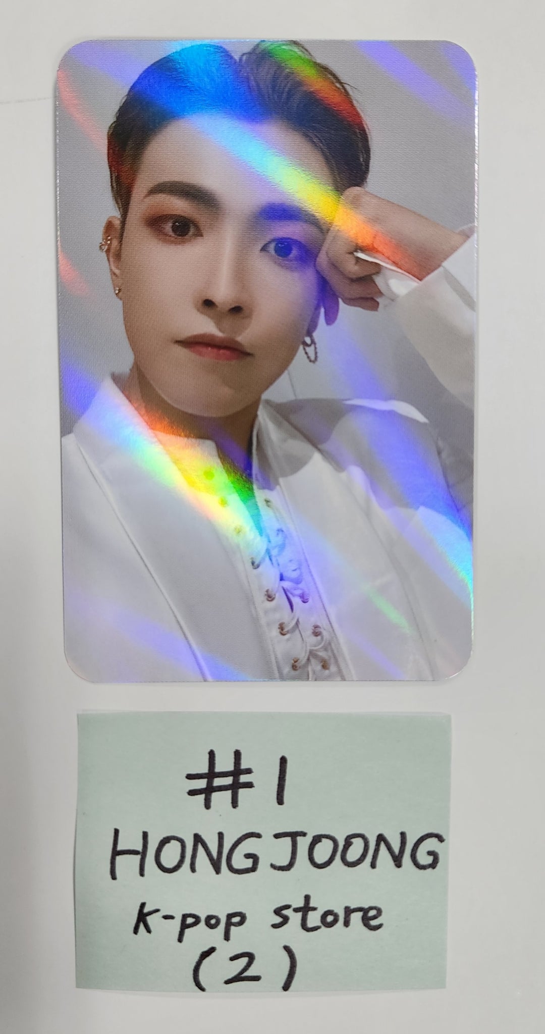 Ateez "The World Ep.1 - MOVEMENT" - K-pop Store Event Hologram Photocard - HALLYUSUPERSTORE