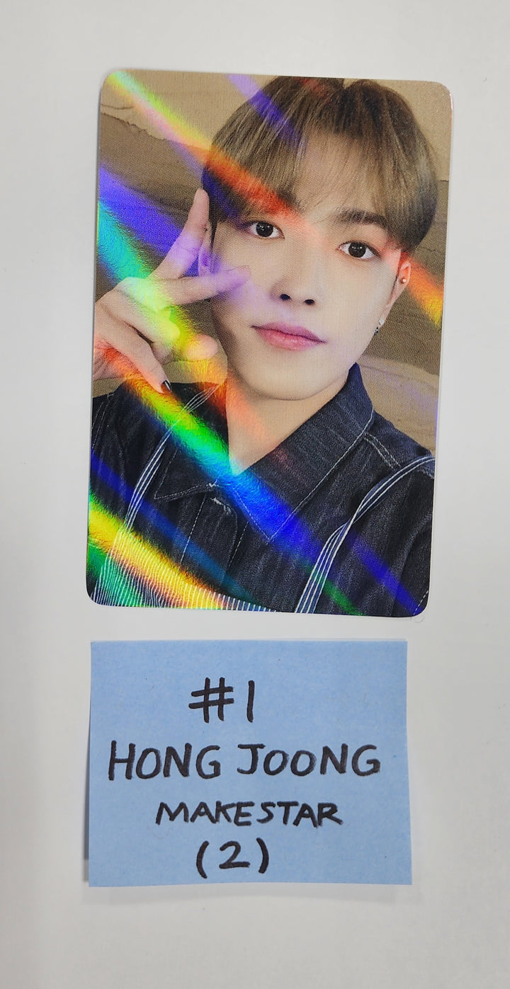 Ateez "The World Ep.1 - MOVEMENT" - Makestar Fansign Event Hologram Photocard Round 2 - HALLYUSUPERSTORE