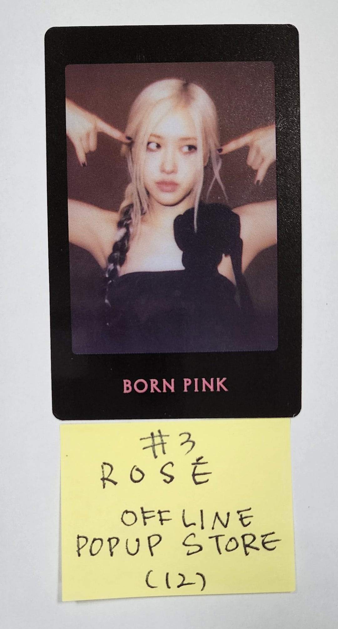 BLACK PINK「Born Pink」ポップアップストアオフラインイベントフォトカード [9/28更新]