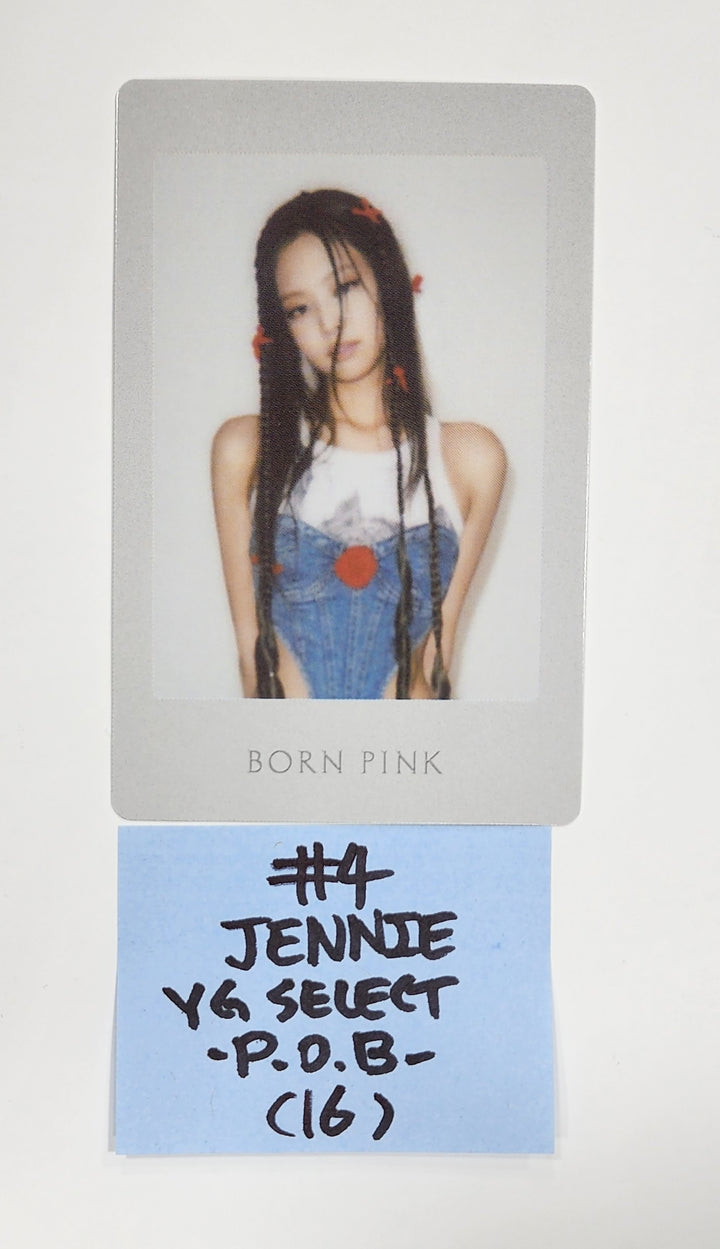 BLACK PINK "Born Pink" - YG Select 예약판매 혜택 포토카드 (Digipack Ver.)