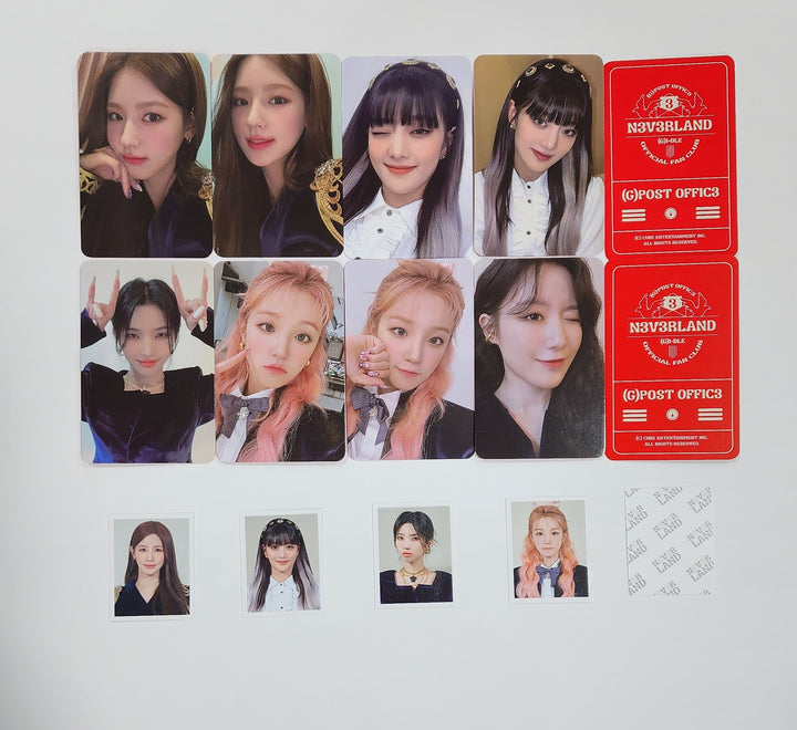 (g) I-DLE "NEVERLAND" - Official Fan Club 3rd Kit Photocard, ID Photo