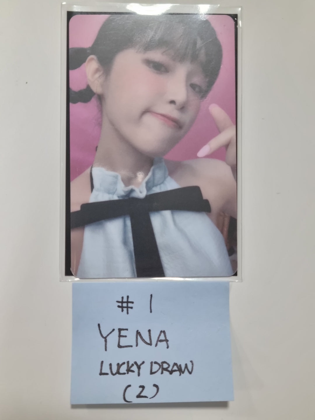 YENA - 2nd Mini "SMARTPHONE" - Withmuu Lucky Draw Event PVC Photocard Round 2 - HALLYUSUPERSTORE