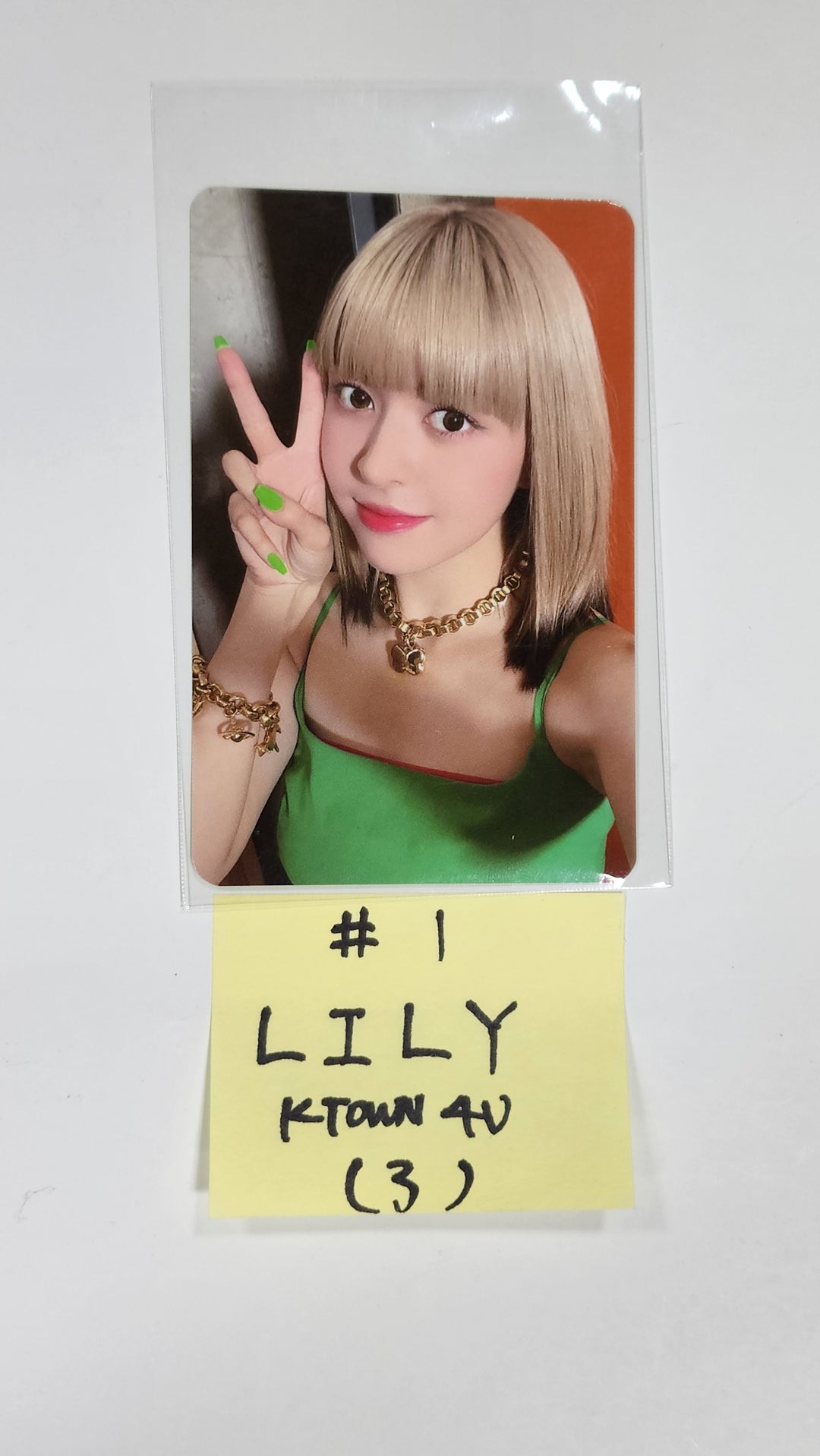 NMIXX "ENTWURF" 2nd Album - Ktown4U Fansign Event Photocard (Restocked 9/27)