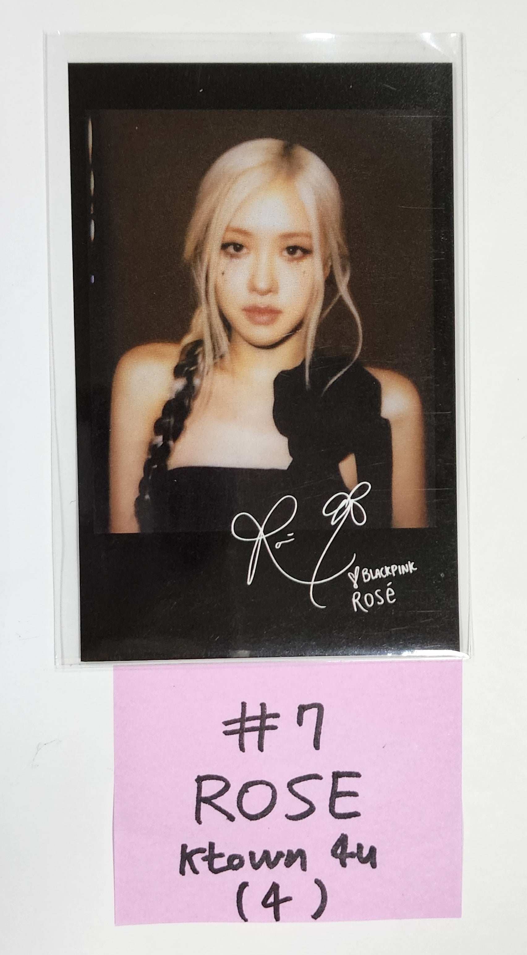 BLACKPINK リサ Ktown4 Fansign Winner - K-POP/アジア