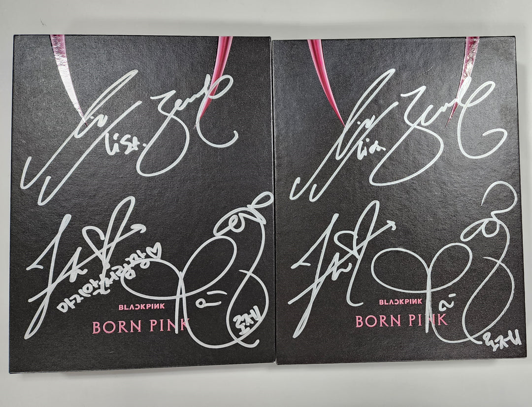 BLACK PINK "Born Pink" - 친필 사인 앨범