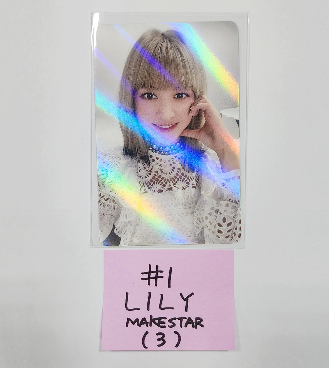 NMIXX 2nd Album "ENTWURF" - Makestar Fansign Event Hologram Photocard [Updated 10/6]