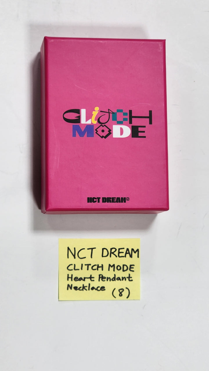 NCT Dream 'Glitch Mode' - Heart Pendant Necklace (New / Sealed)