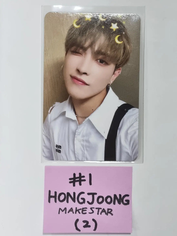 Ateez "The World Ep.1 - MOVEMENT" - Makestar Fansign Event Photocard Round 2 - HALLYUSUPERSTORE