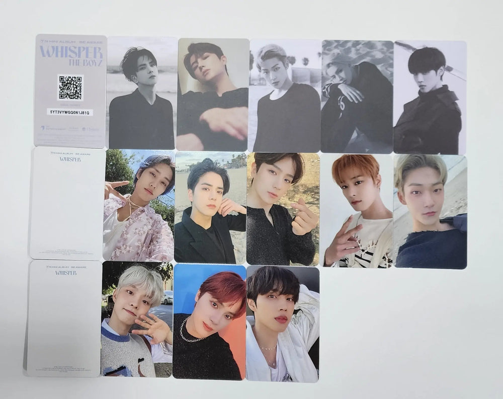 THE BOYZ "BE AWARE" 7th mini Album - Official Photocard [Platform Ver.] (DOCUMENT) - HALLYUSUPERSTORE