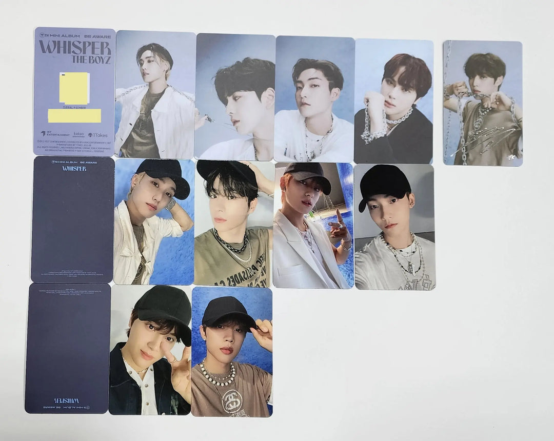 THE BOYZ "BE AWARE" 7th mini Album - Official Photocard [Platform Ver.] (DENIAL) - HALLYUSUPERSTORE