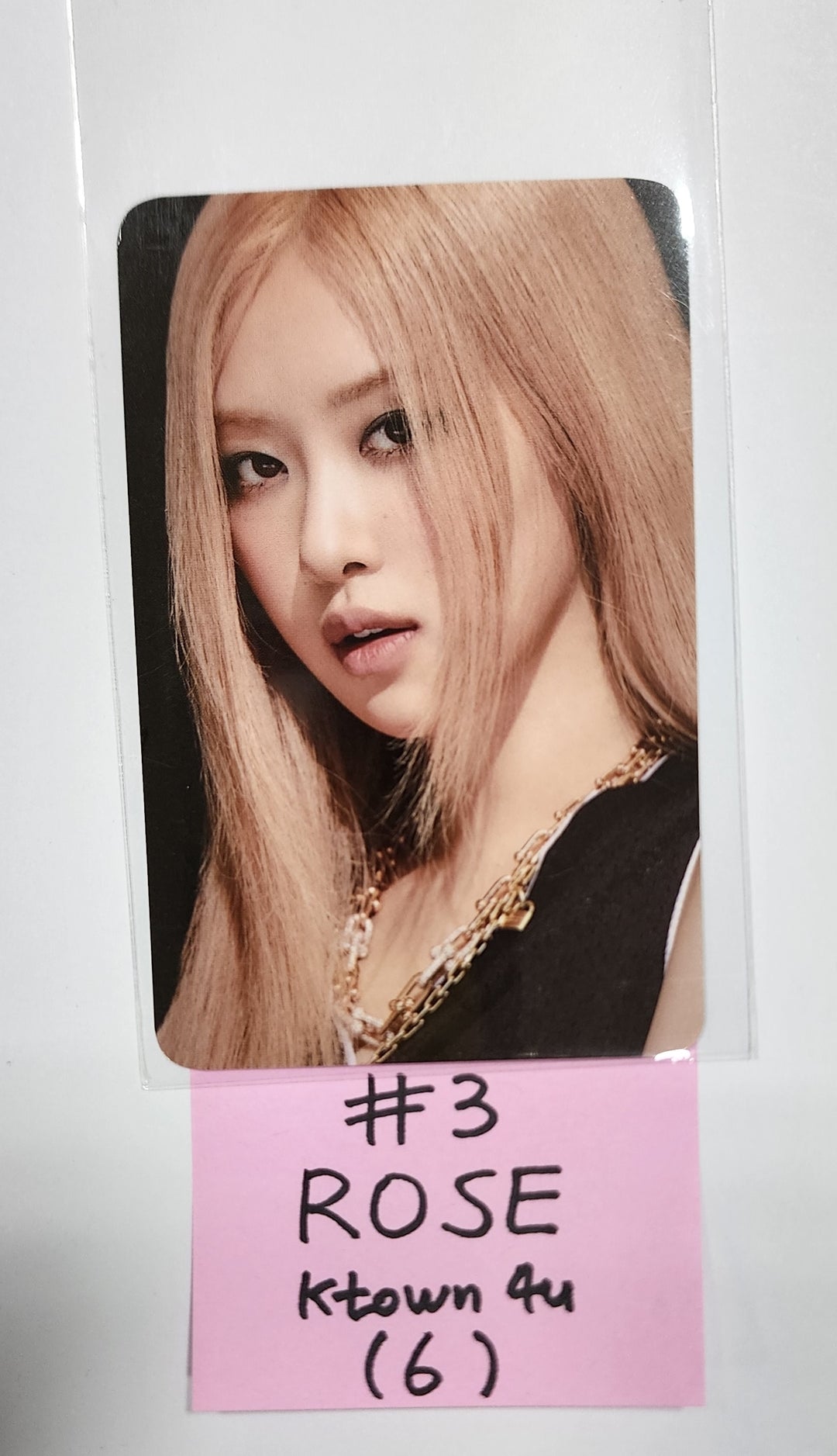 BLACK PINK "Born Pink" - Ktown4U Fansign Event Photocard