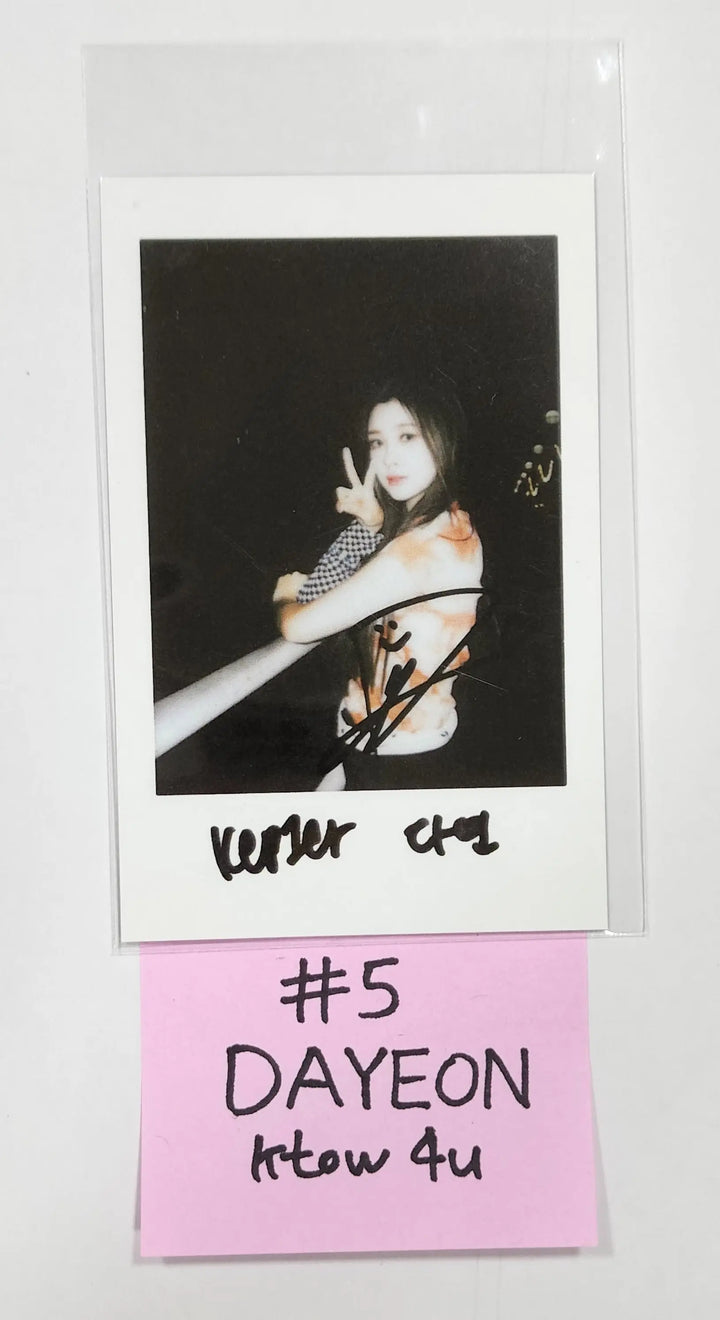 Kep1er "Dazzling Girls in London" 1st PhotoBook - Ktown4U Pre-Order Benefit Polaroid Type Photocard - HALLYUSUPERSTORE