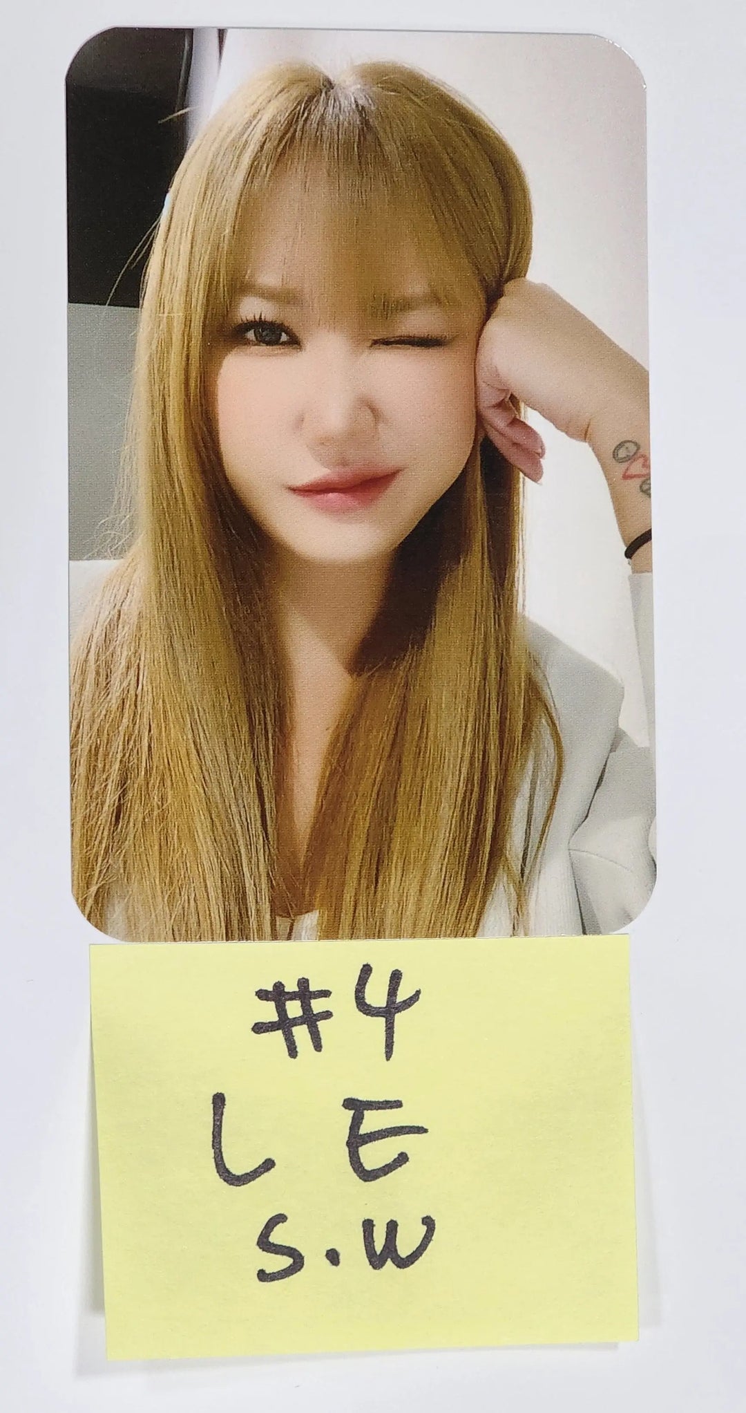 EXID "X" - Soundwave Fansign Event Photocard