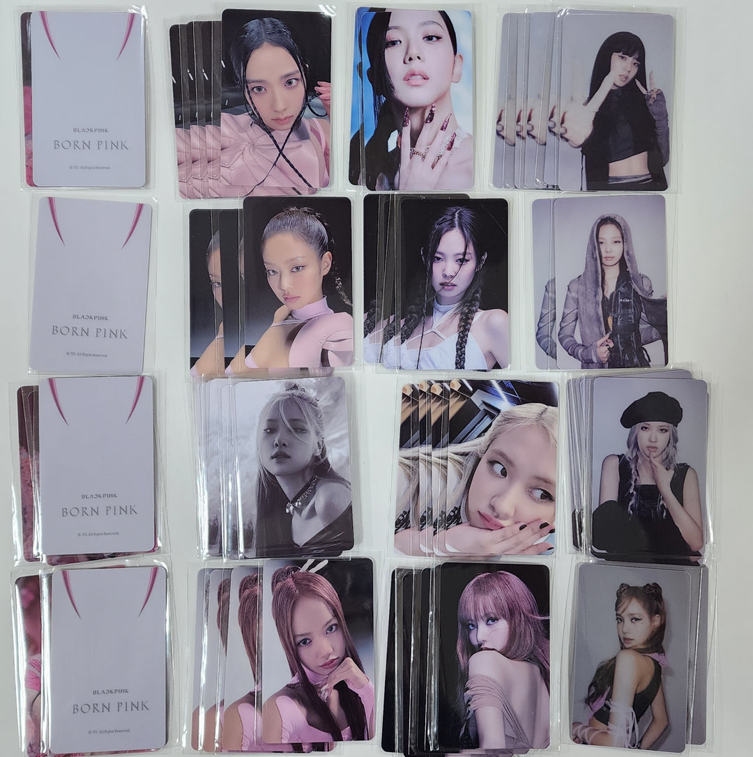 블랙핑크 "Born Pink" - 오프라인 YG샵 럭키드로우 이벤트 PVC 포토카드