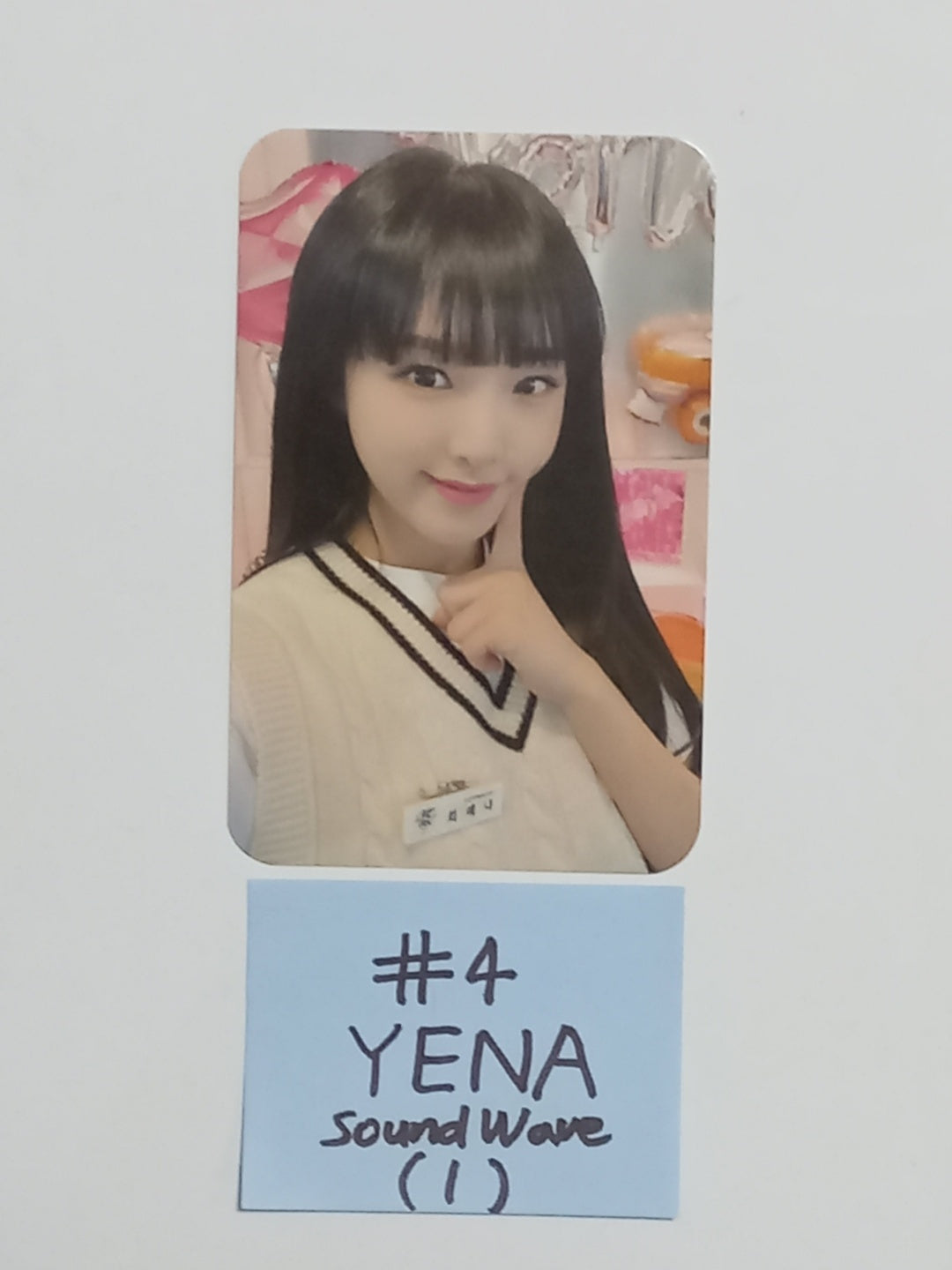 YENA "예나데이 카페" - 사운드웨이브 이벤트 포토카드
