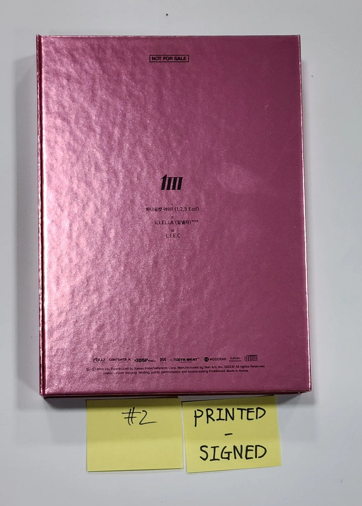 Mamamoo "MIC ON" [Main Ver.]- Autographed(Printed Signed) Promo Album - Must Read ! - HALLYUSUPERSTORE