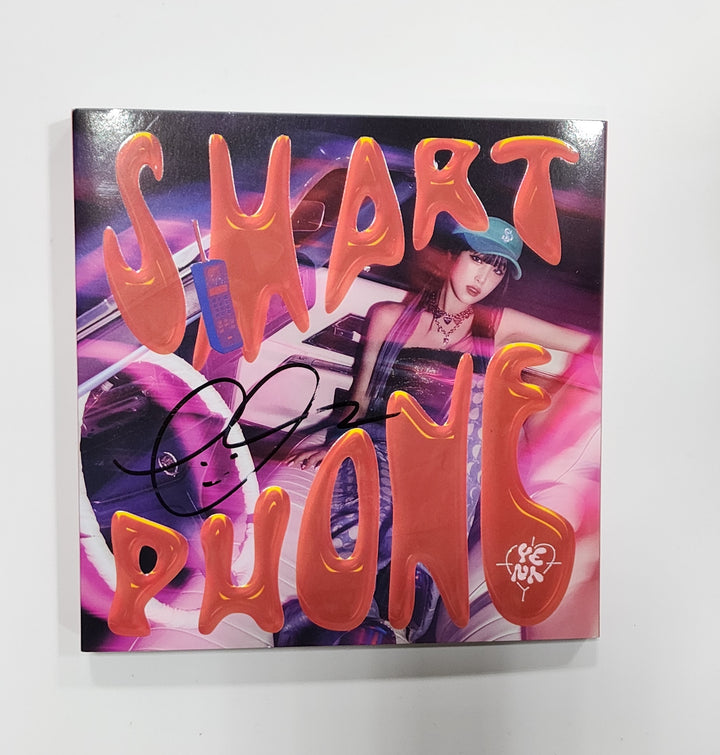 YENA "SMARTPHONE" 2nd Mini  - Hand Autographed(Signed) Promo Album