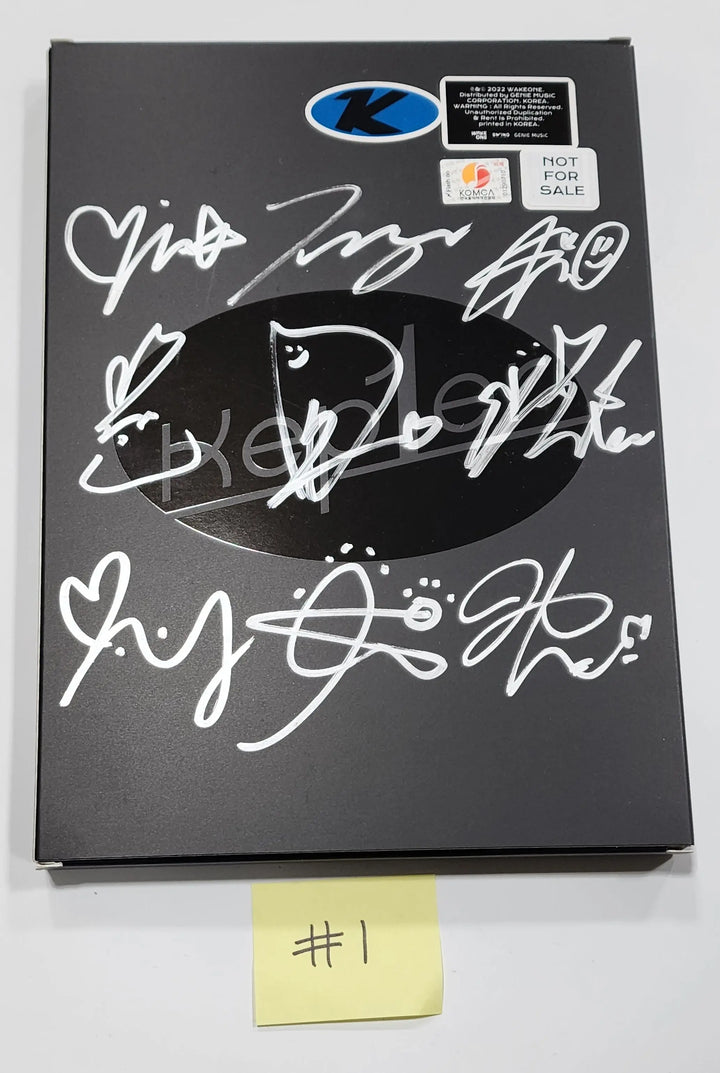 Kep1er "TROUBLESHOOTER" - Hand Autographed(Signed) Promo Album - HALLYUSUPERSTORE