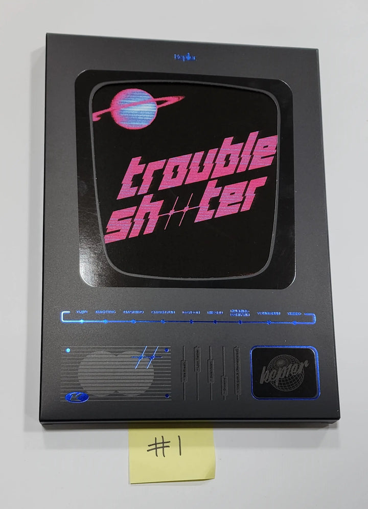 Kep1er "TROUBLESHOOTER" - Hand Autographed(Signed) Promo Album - HALLYUSUPERSTORE