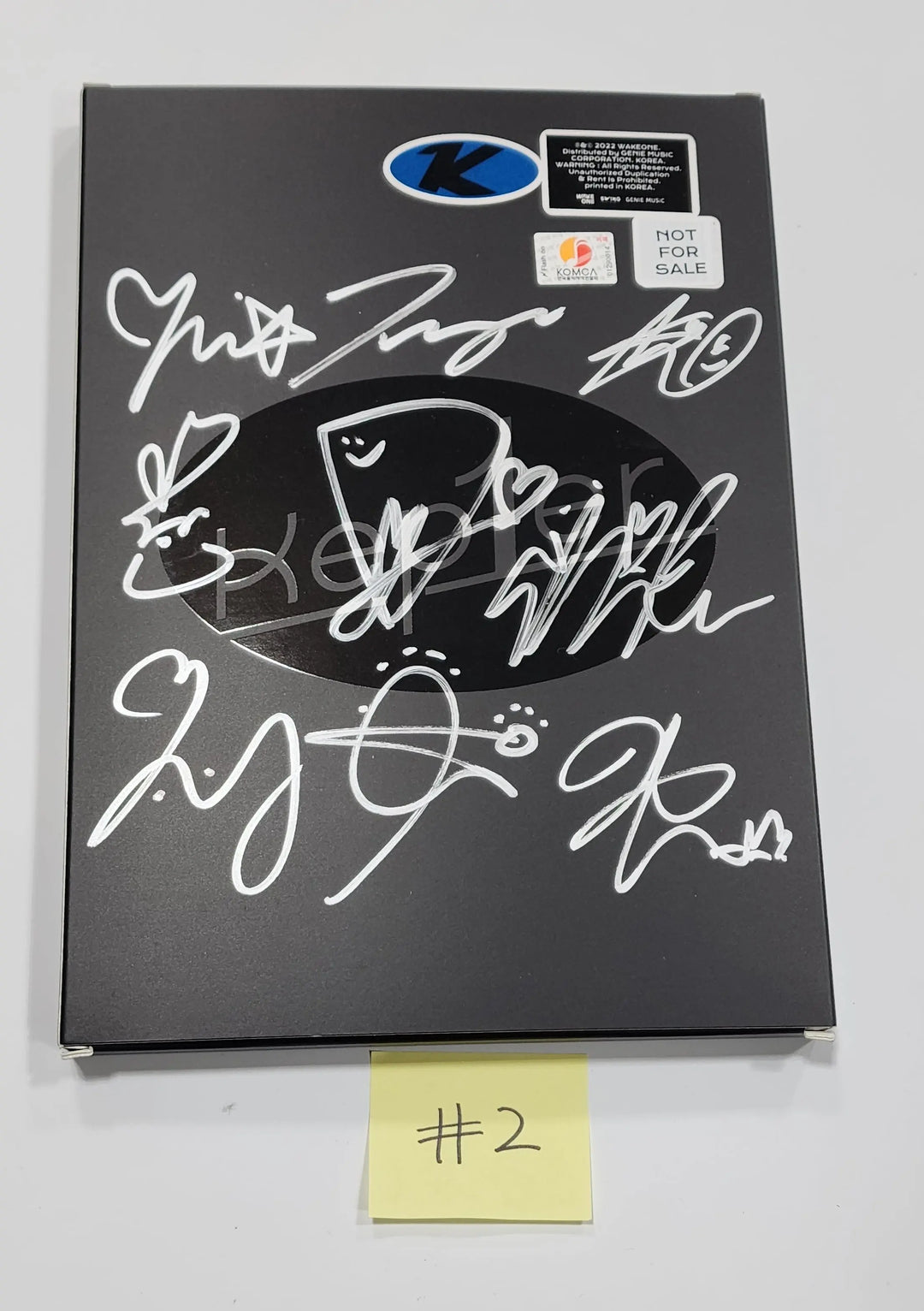 Kep1er "TROUBLESHOOTER" - Hand Autographed(Signed) Promo Album - HALLYUSUPERSTORE