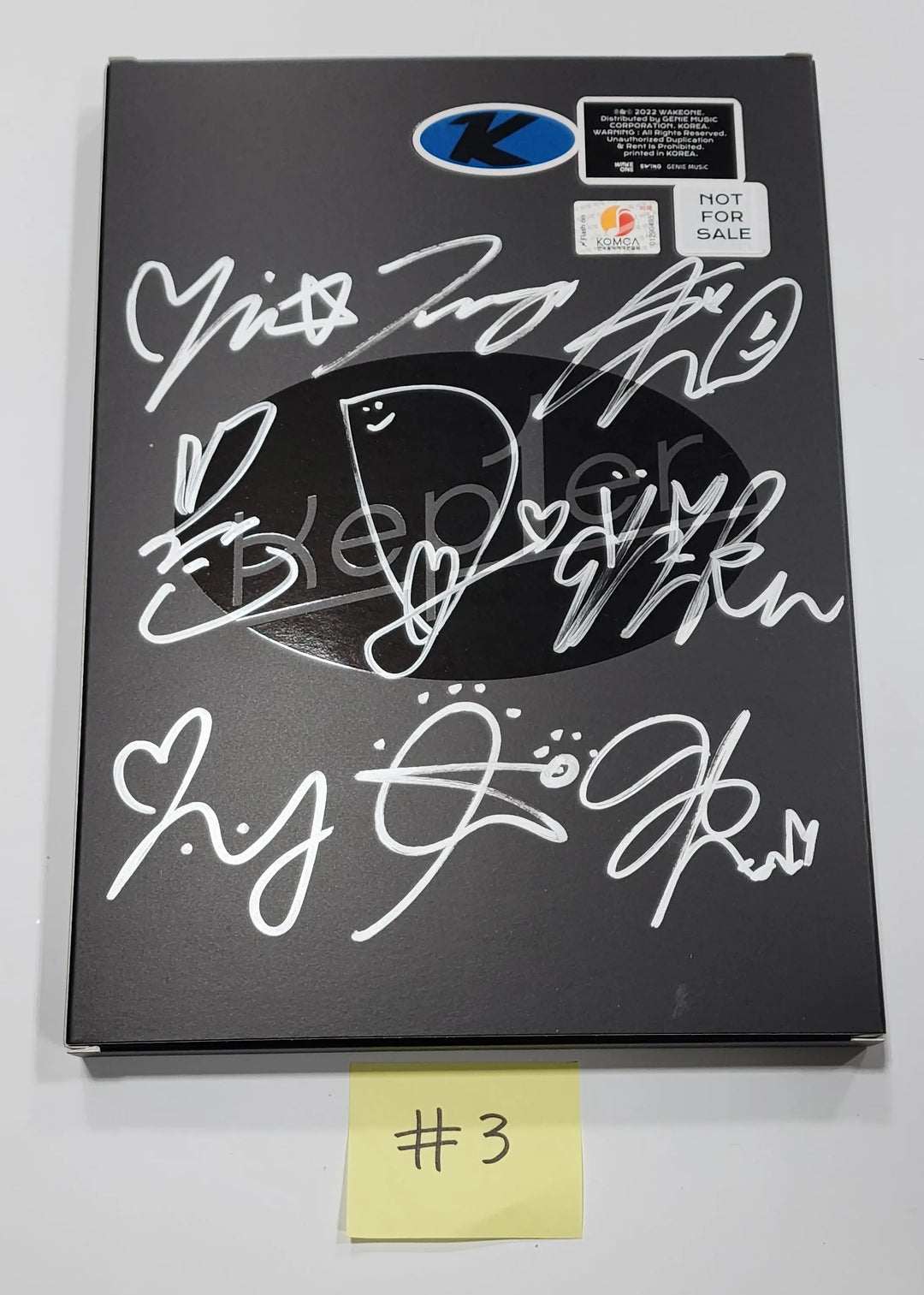 Kep1er "TROUBLESHOOTER" - Hand Autographed(Signed) Promo Album - HALLYUSUPERSTORE
