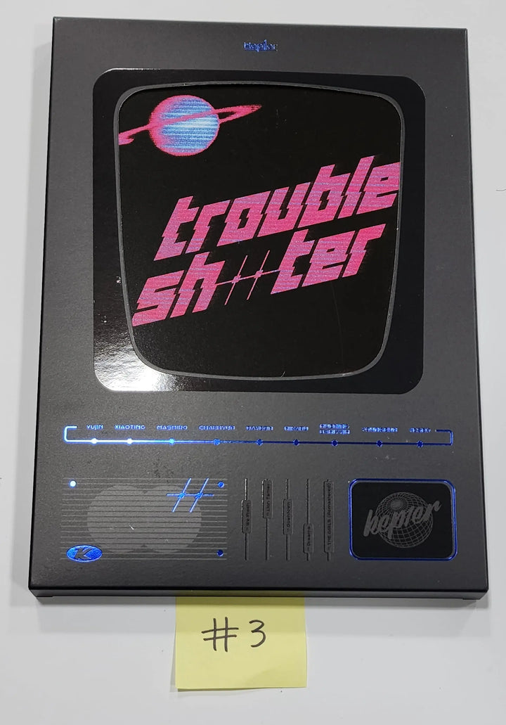 Kep1er "TROUBLESHOOTER" - Hand Autographed(Signed) Promo Album - HALLYUSUPERSTORE