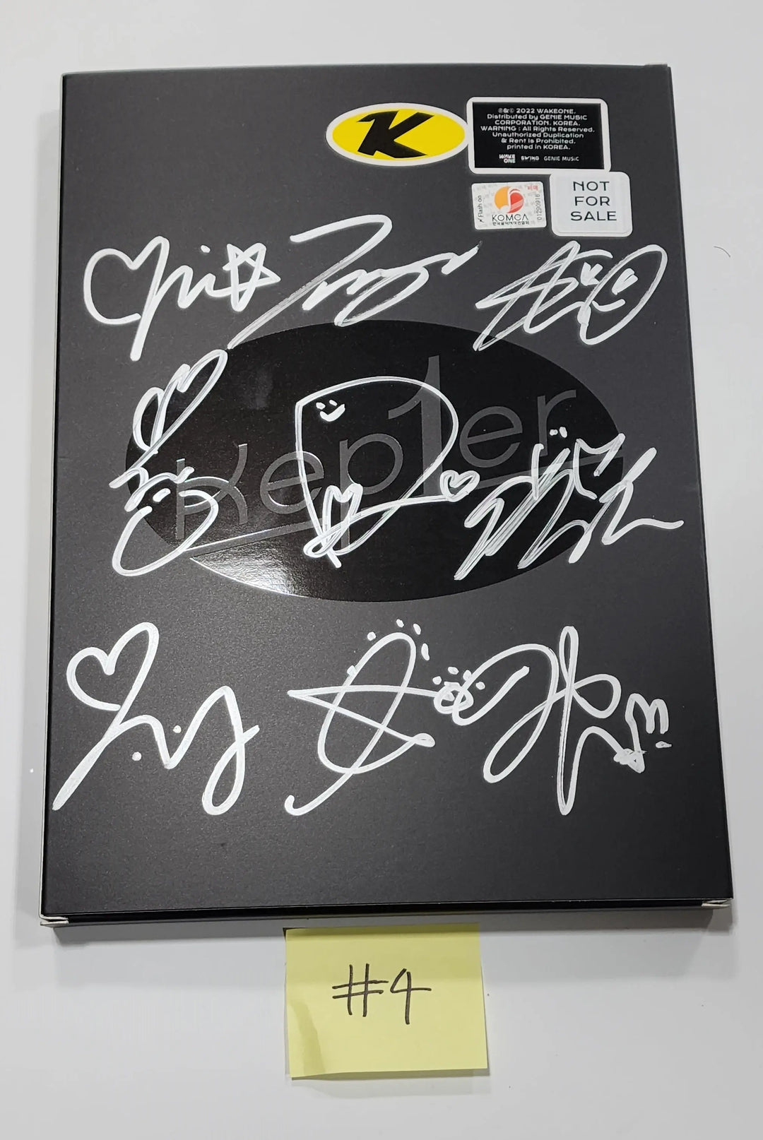 Kep1er "TROUBLESHOOTER" - Hand Autographed(Signed) Promo Album - HALLYUSUPERSTORE