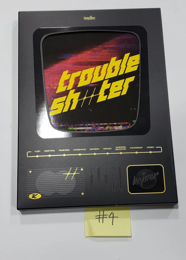 Kep1er "TROUBLESHOOTER" - Hand Autographed(Signed) Promo Album - HALLYUSUPERSTORE