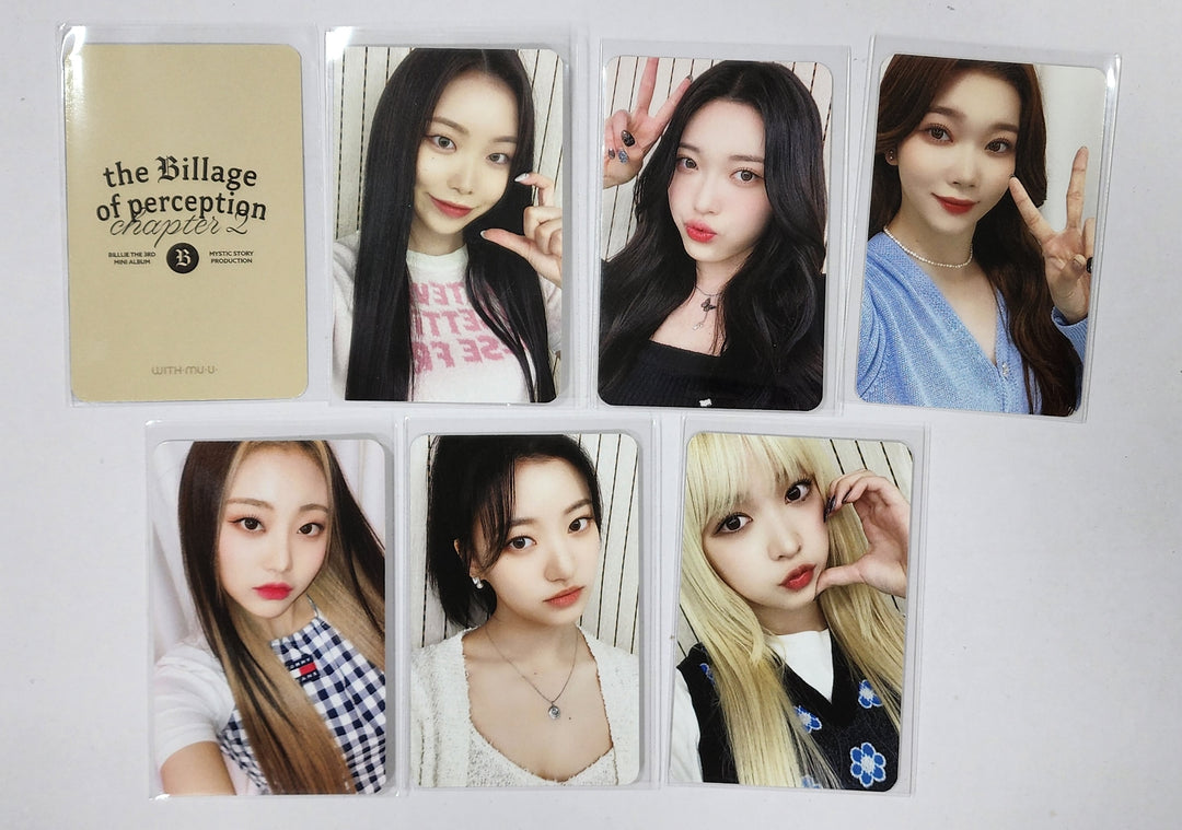 Billlie 'the Billage of perception : chapter two' - Withmuu Fansign Event Photocard