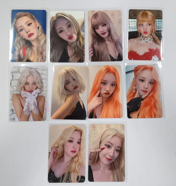 (g) I-DLE "I LOVE" - Ktown4U Lucky Draw Event Photocard - HALLYUSUPERSTORE