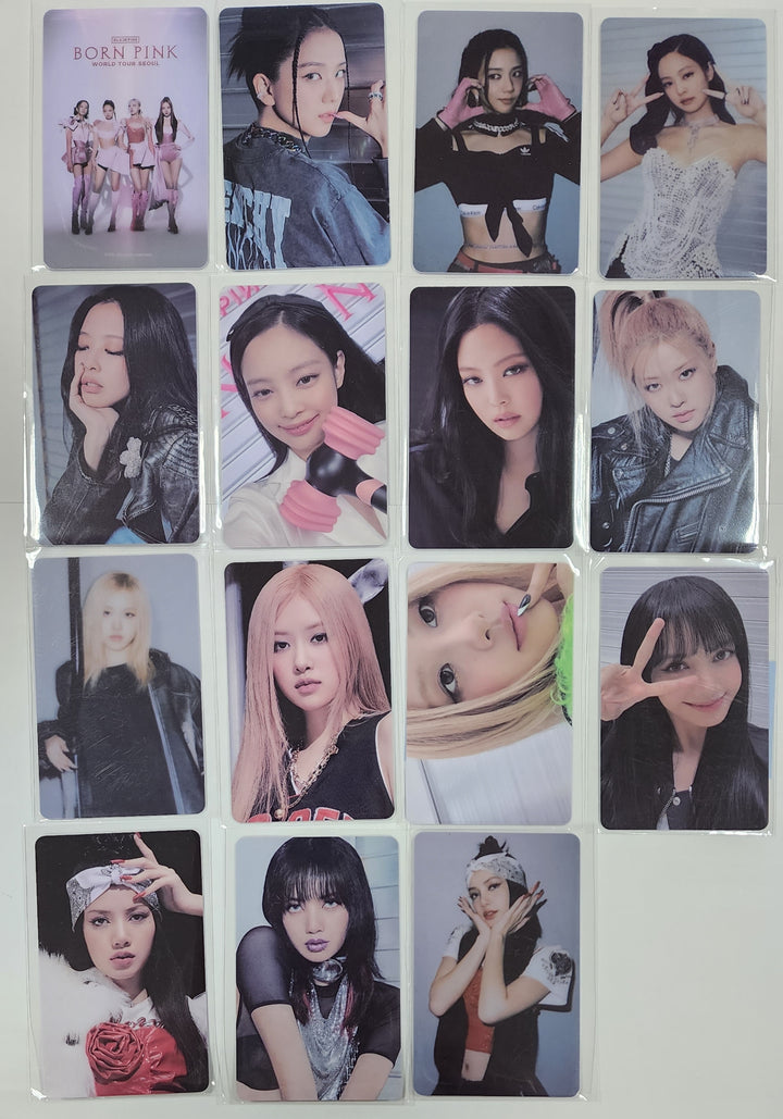 BLACK PINK "Born Pink" World Tour Seoul - MD Event Photocard