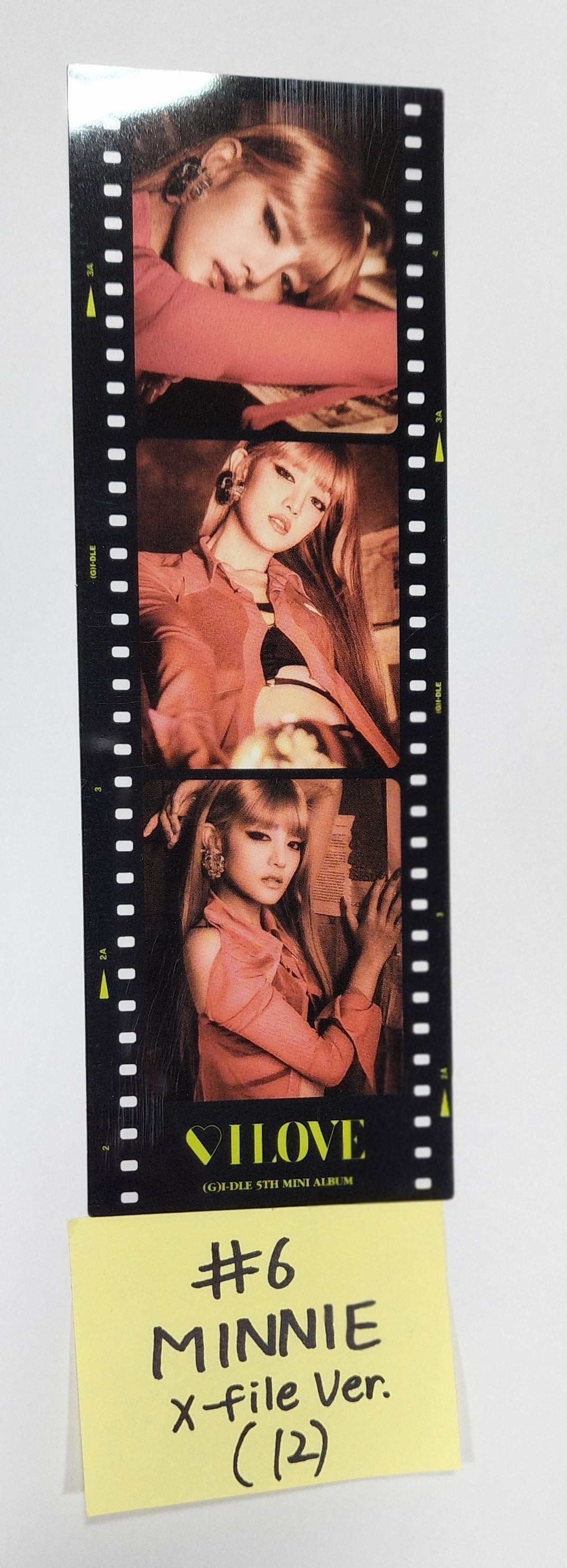 (g) I-DLE "I LOVE" - Official Bookmark, Mini Poster