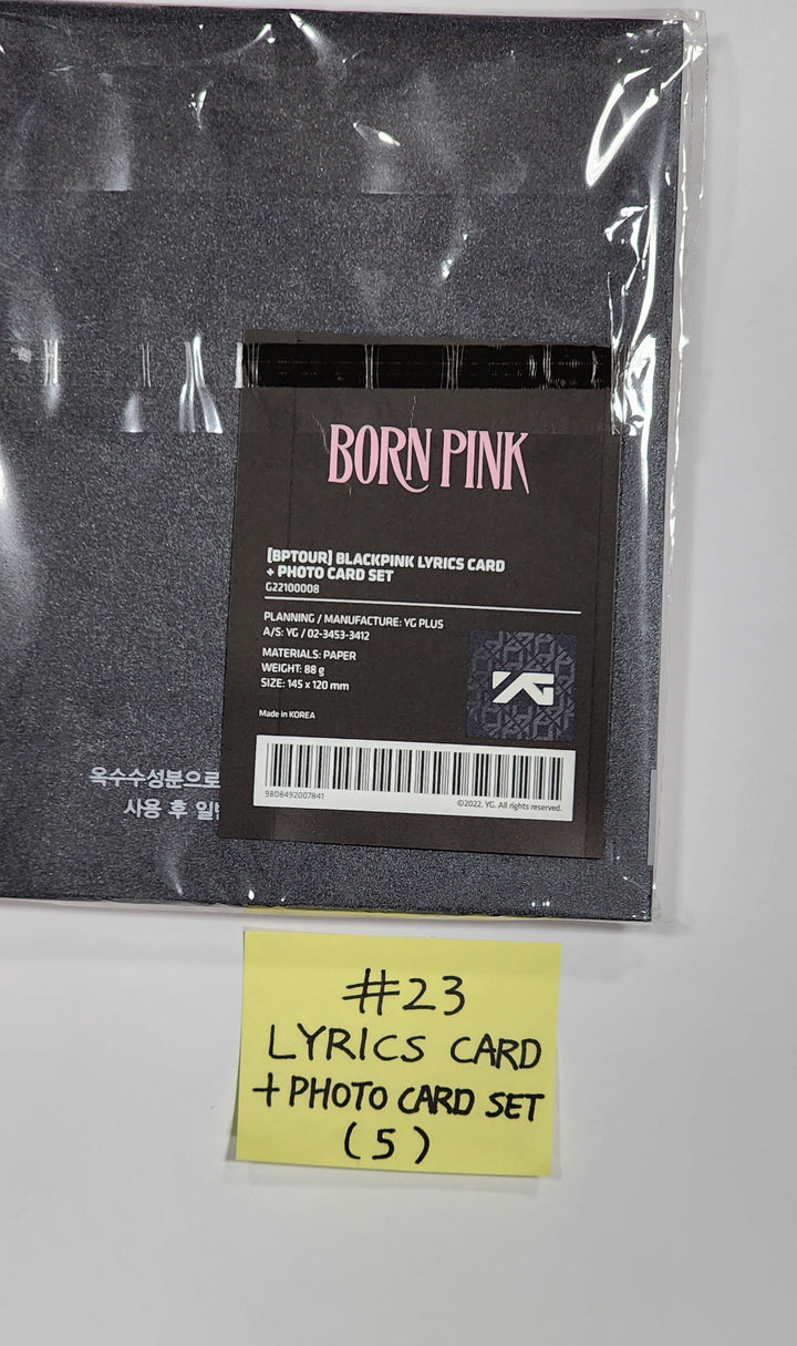 블랙핑크 "Born Pink" 월드 투어 서울 - Official MD